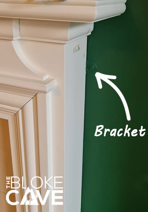 One of the brackets