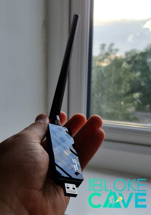 With The Antenna Attached